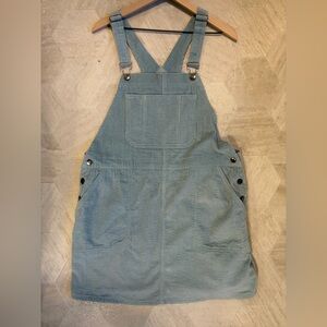 Wild Fable Light Blue Corduroy Overalls